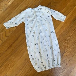 Kissy kissy convertible gown cowboys size small